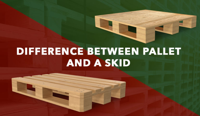 Difference Between Pallet and A Skid - Geo Pallet Ltd.