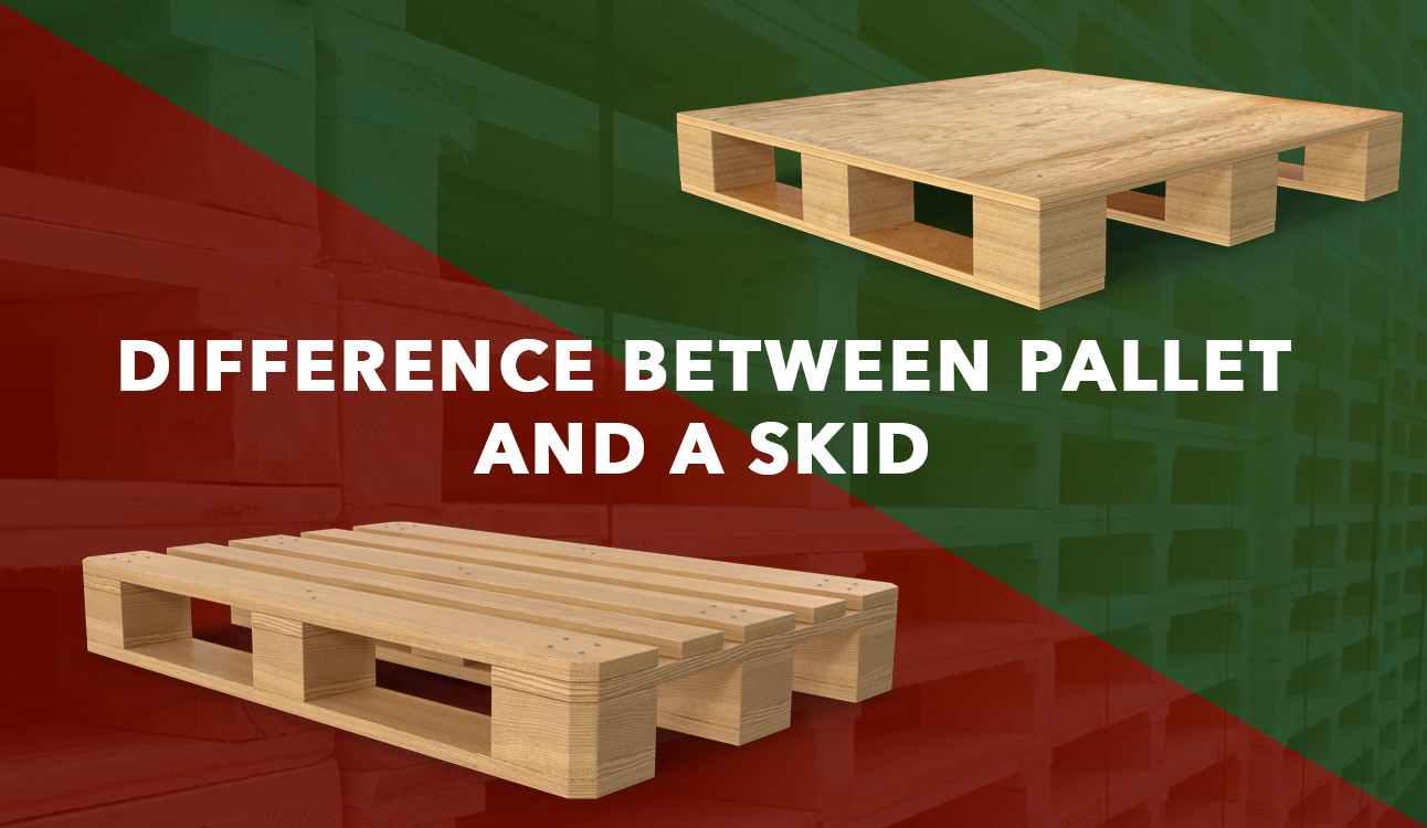 What Is The Difference Between A Skid And A Pallet