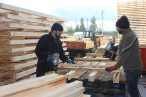 Pallet repair services to restore and extend pallet lifespan.