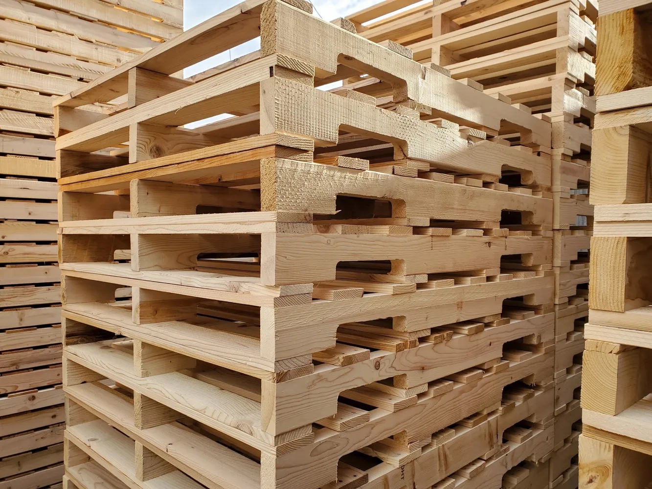 Heat Treated Pallets Wood Pallets for Sale
